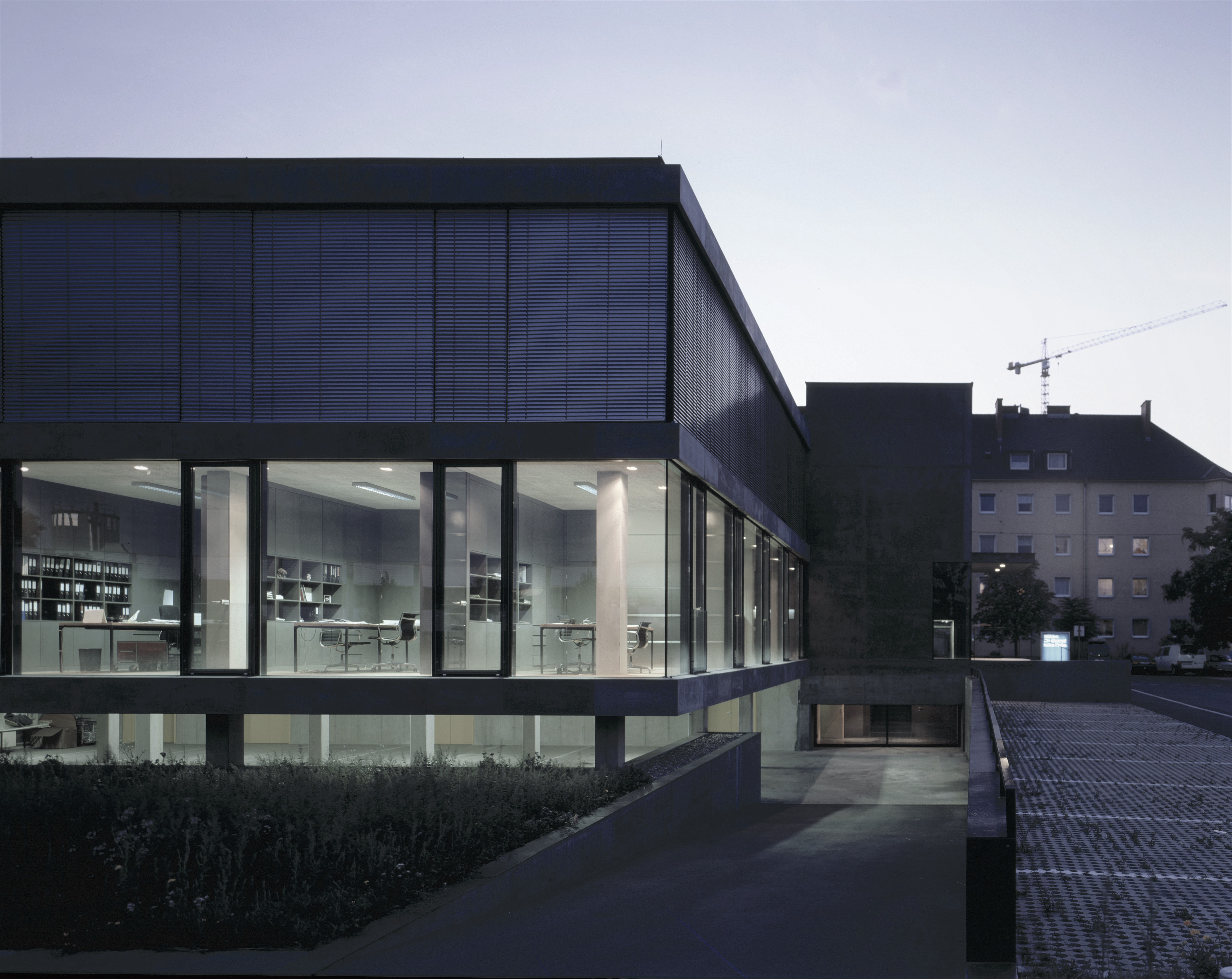 Bürogebäude Büroausstattung 3D- Planung